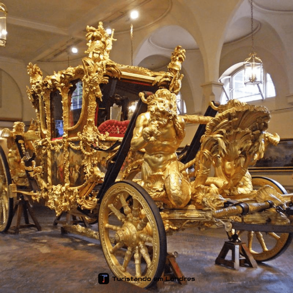 Carruagens da Família real em Londres - Royal Mews - Turistando em Londres